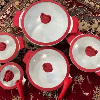 سرویس نو قابلمه سرامیکی|ظروف پخت‌وپز|قم, امامزاده ابراهیم|دیوار