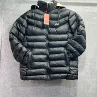 کاپشن پر نورس فیس خارجی و چرم مشکی