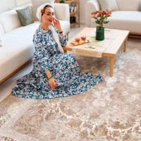 فرش دلارام نسکافه ای در منزل مشتری ۱۲و۹و۶ متری