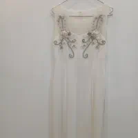 پیراهن مجلسی سفید