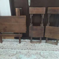 میز و صندلی چوب (دست ساز و تاشو)|میز تحریر و کامپیوتر|ابهر, |دیوار