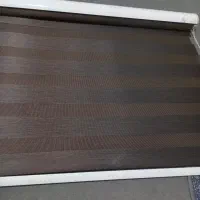 پرده زبرا افتابی مهتابی|پرده، رانر، رومیزی|نسیمشهر, |دیوار