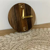 ساعت چوبی رومیزی|ساعت دیواری و تزئینی|قم, پردیسان|دیوار