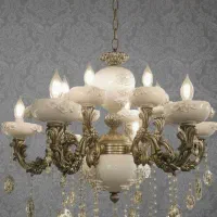 تولیدی لوستر لاوین مدل سلین سرامیکی|لوستر و چراغ آویز|کرج, حصارک بالا|دیوار