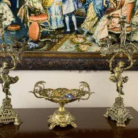 شمعدان برنزی