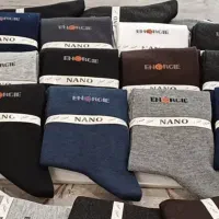 تولیدی جوراب مردانه نخ پنبه هندی