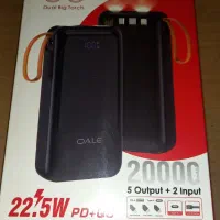 پاوربانک oale 20000 میلیآمپر با چراغ قوه|لوازم جانبی موبایل و تبلت|تهران, شهرک شریفی|دیوار
