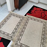 ۳ عدد فرش ۶/۳/۲ متری کرم قهوه ای نو فووری