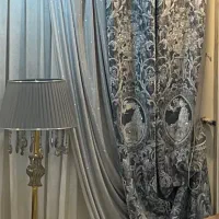 دکور پرده طوسی نو|پرده، رانر، رومیزی|تهران, نعمت‌آباد|دیوار