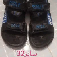 صندل و کتونی نو وتمیز بدون پارگی