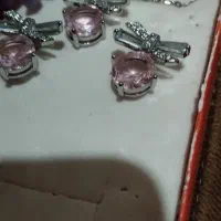 نیم ست صورتی دخترانه نو هس قیمت ۴۰۰