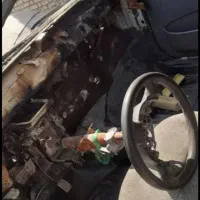 پرایدمدل۹۷ تصادفی سوخته بازدید نسیم شهر|خودرو سواری و وانت|نسیم‌شهر, |دیوار