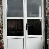 درب دو لنگه الومینیوم۱/۵در۲/۴۰|مصالح و تجهیزات ساختمان|قائم‌شهر, |دیوار