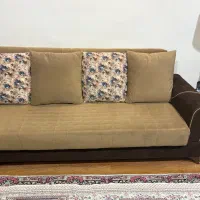 مبل ال ۹ نفره با میز پاف بزرگ