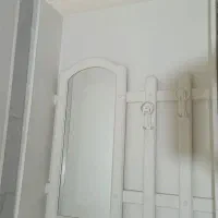 بوفه چوبی با آینه