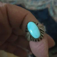 انگشتر نقره فیروزه نیشابوری