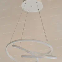 لوستر مدرن led/smd طرح کلیپسی کنترل دار|لوستر و چراغ آویز|تبریز, |دیوار