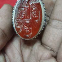 انگشتر عقیق یمنی کهنه 6 شمایل