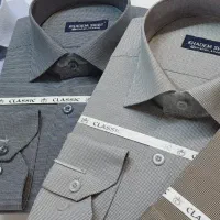 پیراهن خاویاری کلاسیک و یک جیب