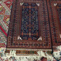 دو عدد قالیچه دست باف|فرش|سنگان, |دیوار