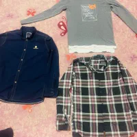 لباس های مردانه و پسرانه قیمت مناسب همه نو و تمیز