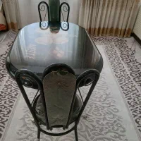 میز و صندلی فرفورژه چهارنفره