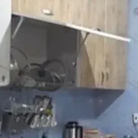 کابینت روکش ام دی اف|آب‌چکان و نظم‌دهنده ظروف|خرم‌آباد, |دیوار