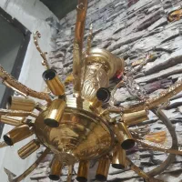 ۲عددلوستراصل برنز سنگین وزن|لوستر و چراغ آویز|ارومیه, |دیوار