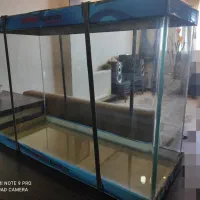 اکواریوم.ماهیران شیشه خم 132لیتر گریدA.سایز 80نونو