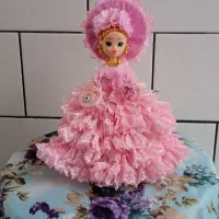 عروسک دست ساز تزیینی شیک زیبا