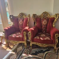 مبل سلطنتی|مبلمان خانگی و میز عسلی|لنجان, |دیوار