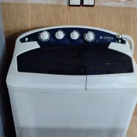 لباسشویی دو قولو ۸کیلو در حد صفر خیلی تمیز