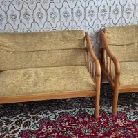 مبل راحتی چوبی ۸ نفره