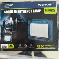 پرژکتور شارژی خورشیدی w8109