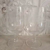 لیوان پایه دار خارجی طرح خورشیدی دستی 750