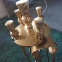 بغل شومینه انتیک قدیمی