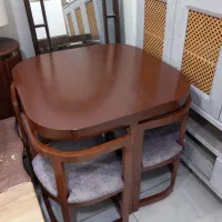 میز نهار خوری کم جا چوب ضخیم|میز و صندلی غذاخوری|گرگان, |دیوار