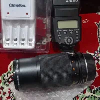 لنز و فلش پرتابل