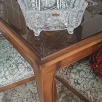 میوه خوری کریستال چک مربعی و شکلات خوری سوگا|ظروف سرو و پذیرایی|تهران, چهارصد دستگاه|دیوار