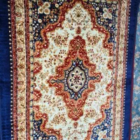 پتوفرش کل برجسته بسیار نرم خوش نقش|فرش|مشهد, آیت الله کاشانی|دیوار