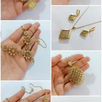 طلا مستعمل،سرویس عروس،پلاک وگوشواره گردنبند