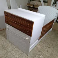 تخت نوزادی باکس دار در طرح و رنگ بدلخواه|تخت و سرویس خواب|پردیس, سیاه سنگ|دیوار