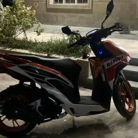 فروش موتور سیکلت کلیک طرح رپسول|موتورسیکلت|خفر, |دیوار