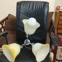 لوستر آویز سه شعله بسیارشیک ، مقاوم و باکااس بالا