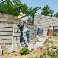 کار بنایی آجر چینی بلوک چینی موزاییک کاری|خدمات پیشه و مهارت|رشت, دخانیات|دیوار