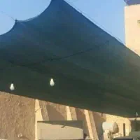 نصب تور سبز و برزنت|خدمات باغبانی و درختکاری|برازجان, |دیوار