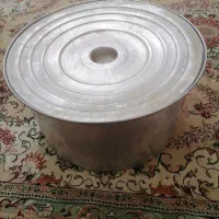 دیگ روحی سایز60باابکش سینی تشت کفگیرملاقه