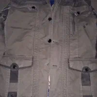 پلیور کاپشن  پیراهن آستین بلند کوتا کاموا تابستونی