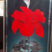 قاب آینه طرح گل
