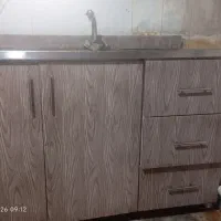 سینگ با شیر و کابینت دودرب